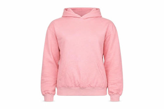 PRETTYLITTLETHING Womens Pink Cotton Pullover Hoodie Size S
