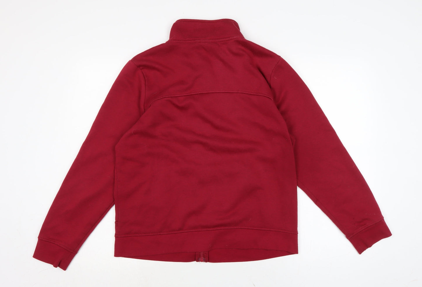 LA Gear Womens Red Cotton Full Zip Sweatshirt Size 16