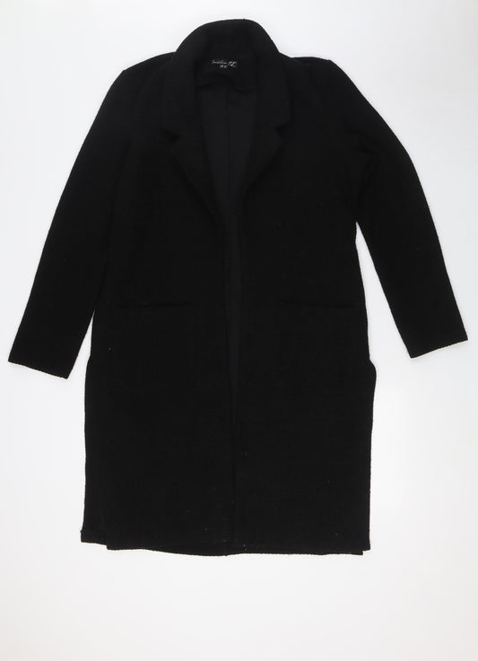Smashed Lemon Womens Black Jacket Size 16