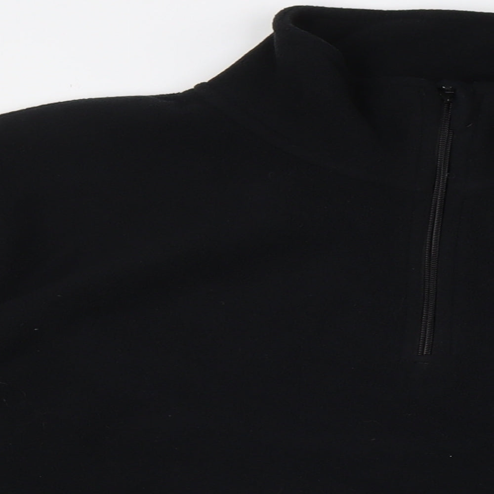 FREEDOM TRAIL Mens Black Polyester Pullover Sweatshirt Size L