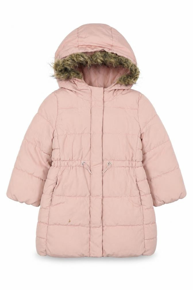 Gap Girls Pink Overcoat Coat Size 3 Years Zip