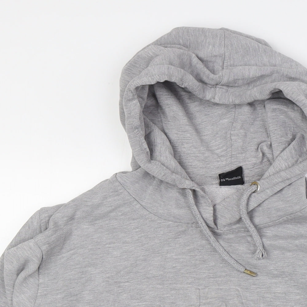 Star Wars Mens Grey Cotton Pullover Hoodie Size L - Star Wars