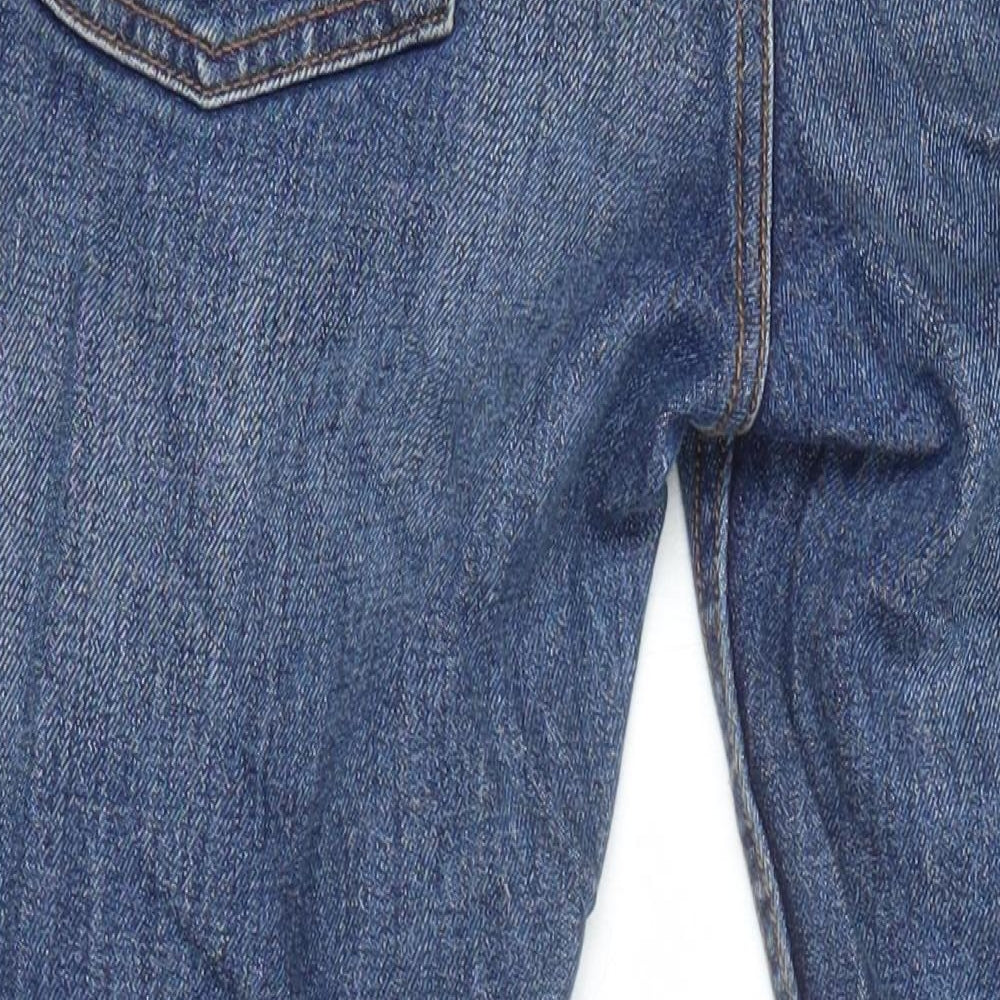 Burberry Womens Blue Cotton Skinny Jeans Size 26 in L27 in Regular