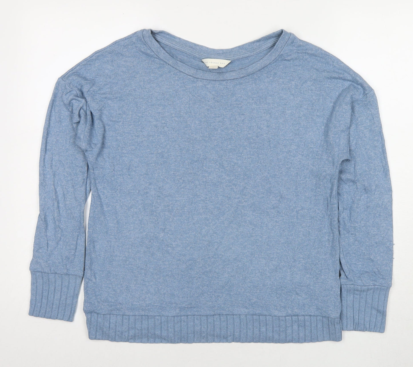 Marks and Spencer Womens Blue Viscose Pullover Sweatshirt Size 12 Pullover