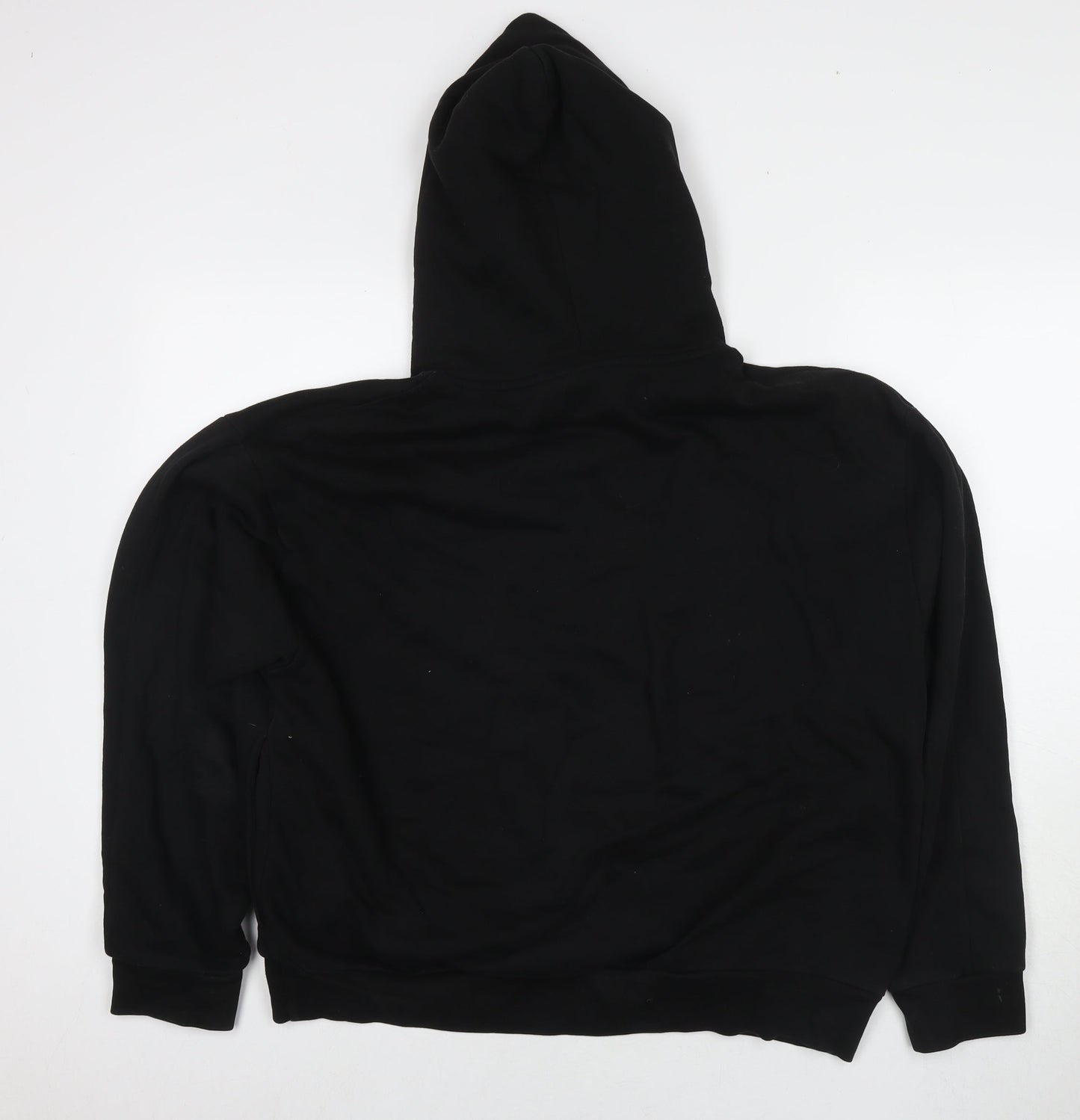 Bershka Mens Black Cotton Pullover Hoodie Size M - Lot