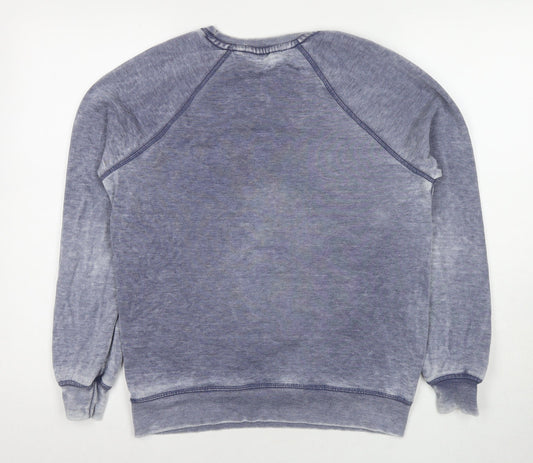 NEXT Womens Blue Cotton Pullover Sweatshirt Size XS Pullover - Chicago