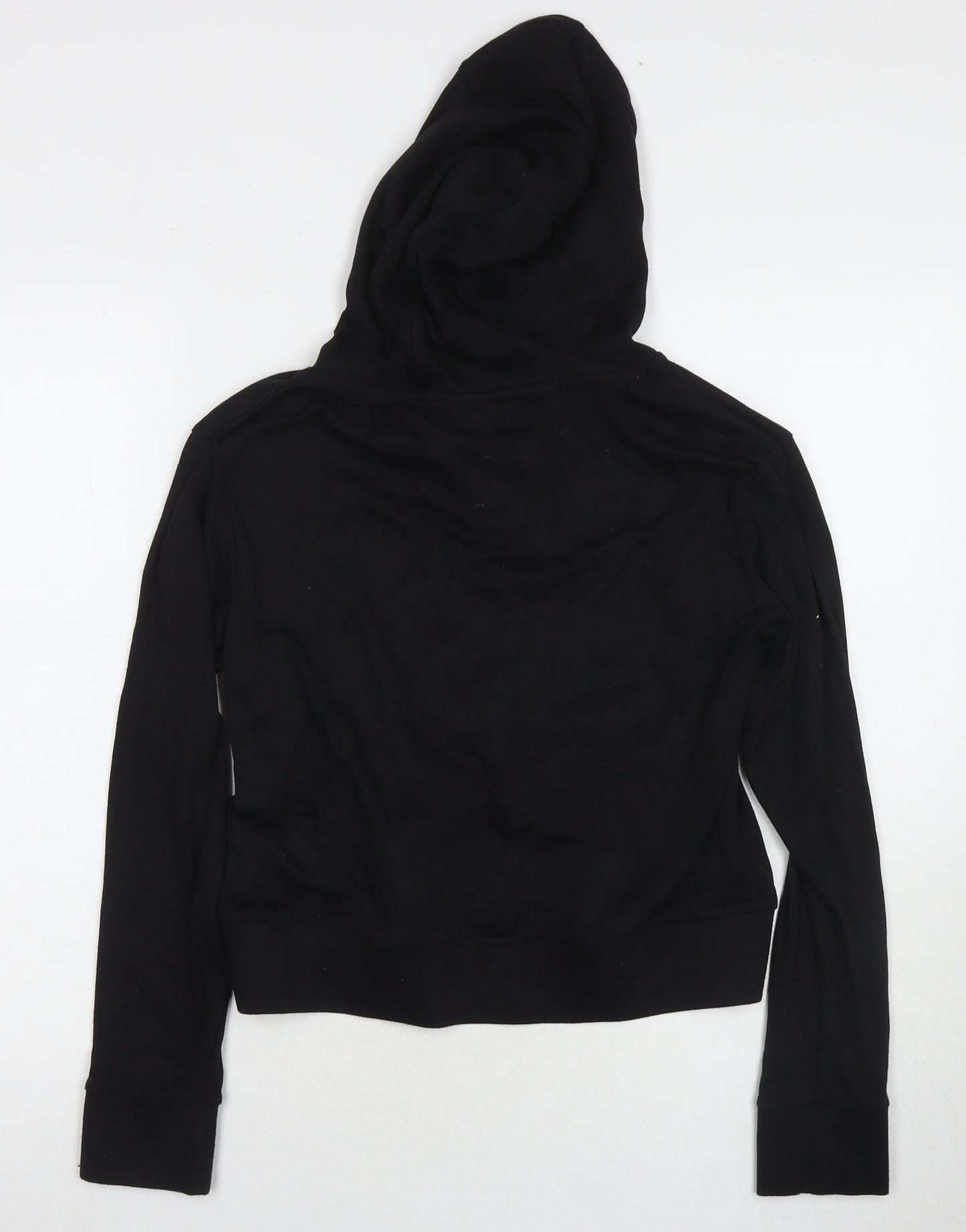 LA Gear Womens Black Cotton Pullover Sweatshirt Size 10 Pullover - Logo