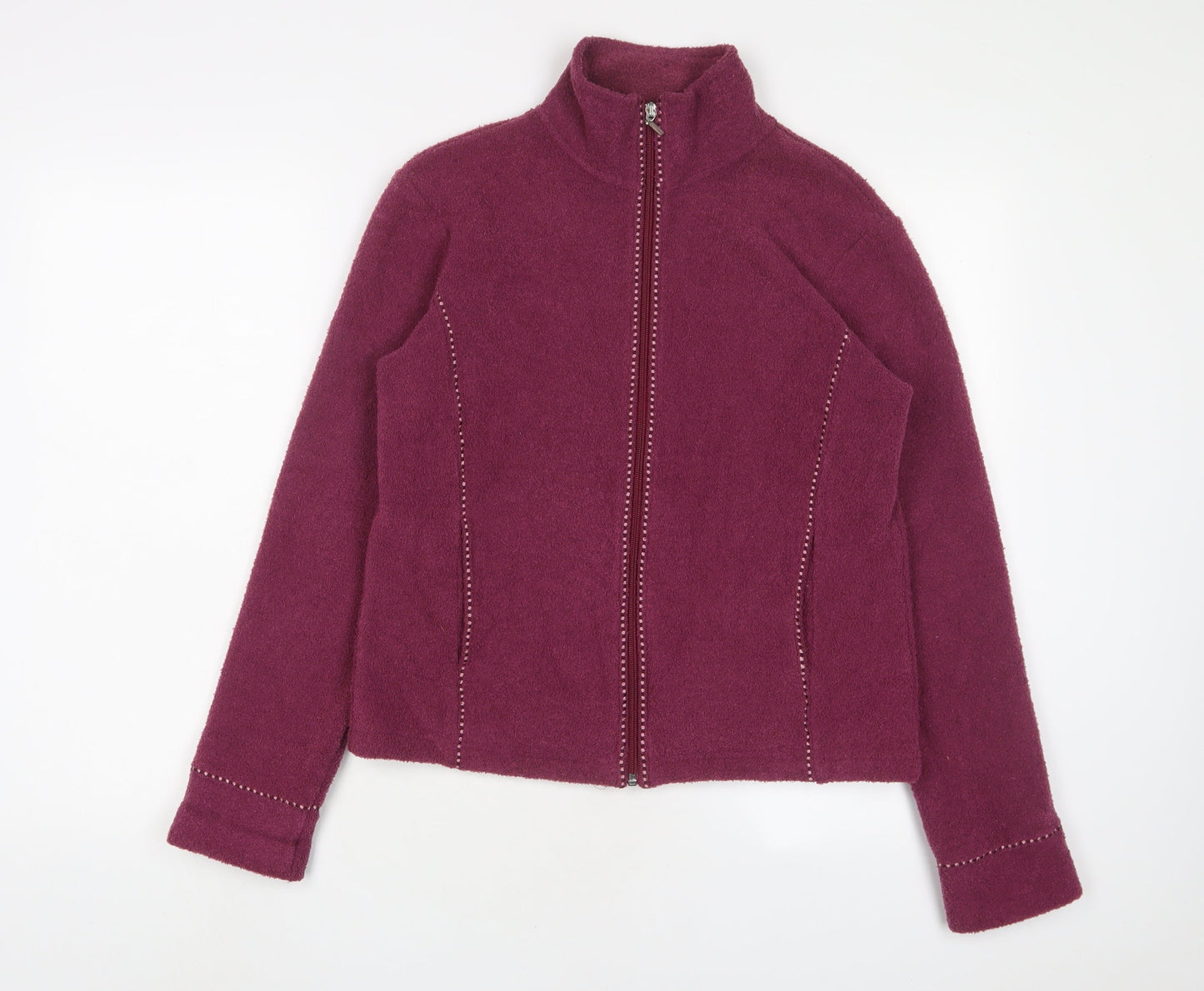 NEXT Womens Purple Jacket Size 12 Zip