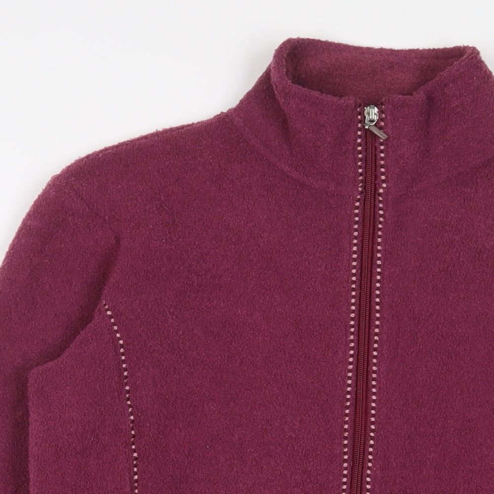 NEXT Womens Purple Jacket Size 12 Zip