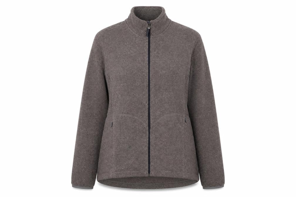Marks and Spencer Womens Brown Jacket Size 16 Zip - Zip Pockets