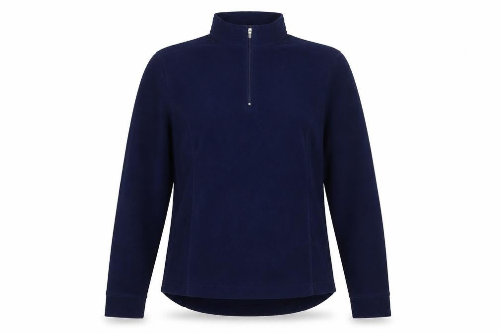 Womens UK 8 Regular mountain river sea Blue Pullover Sweatshirt