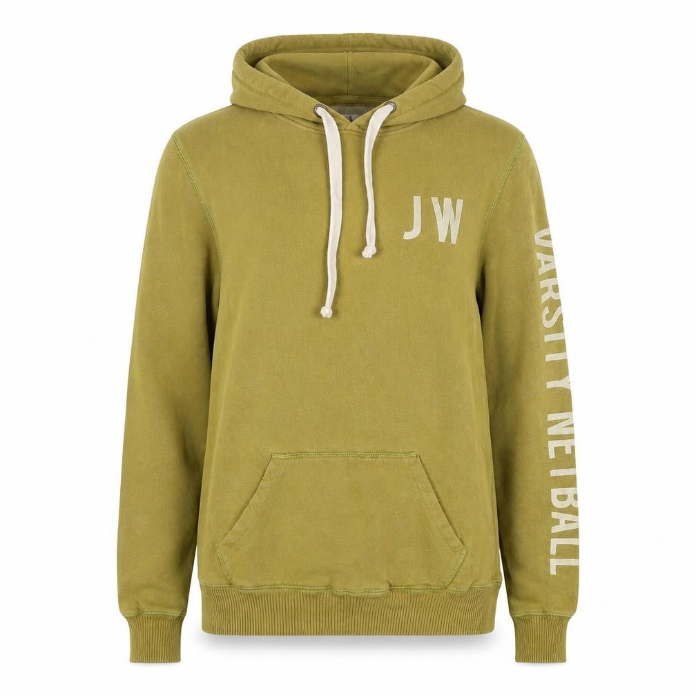 Womens UK 10 Regular Jack Wills Green Pullover Hoodie