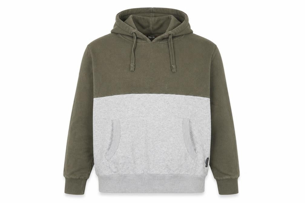 French Connection Mens Grey Cotton Pullover Hoodie Size M