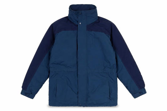 Alexandra Mens Blue Anorak Coat Size M Zip