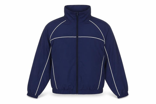 Divided Mens Blue Rain Coat Jacket Size S Zip