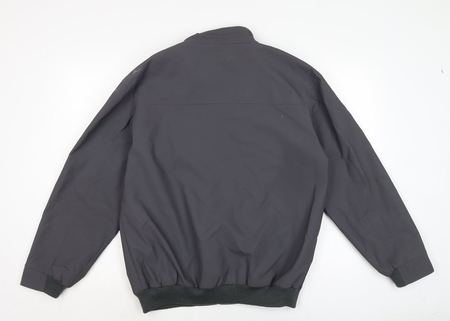 Duke Mens Green Bomber Jacket Jacket Size M Zip