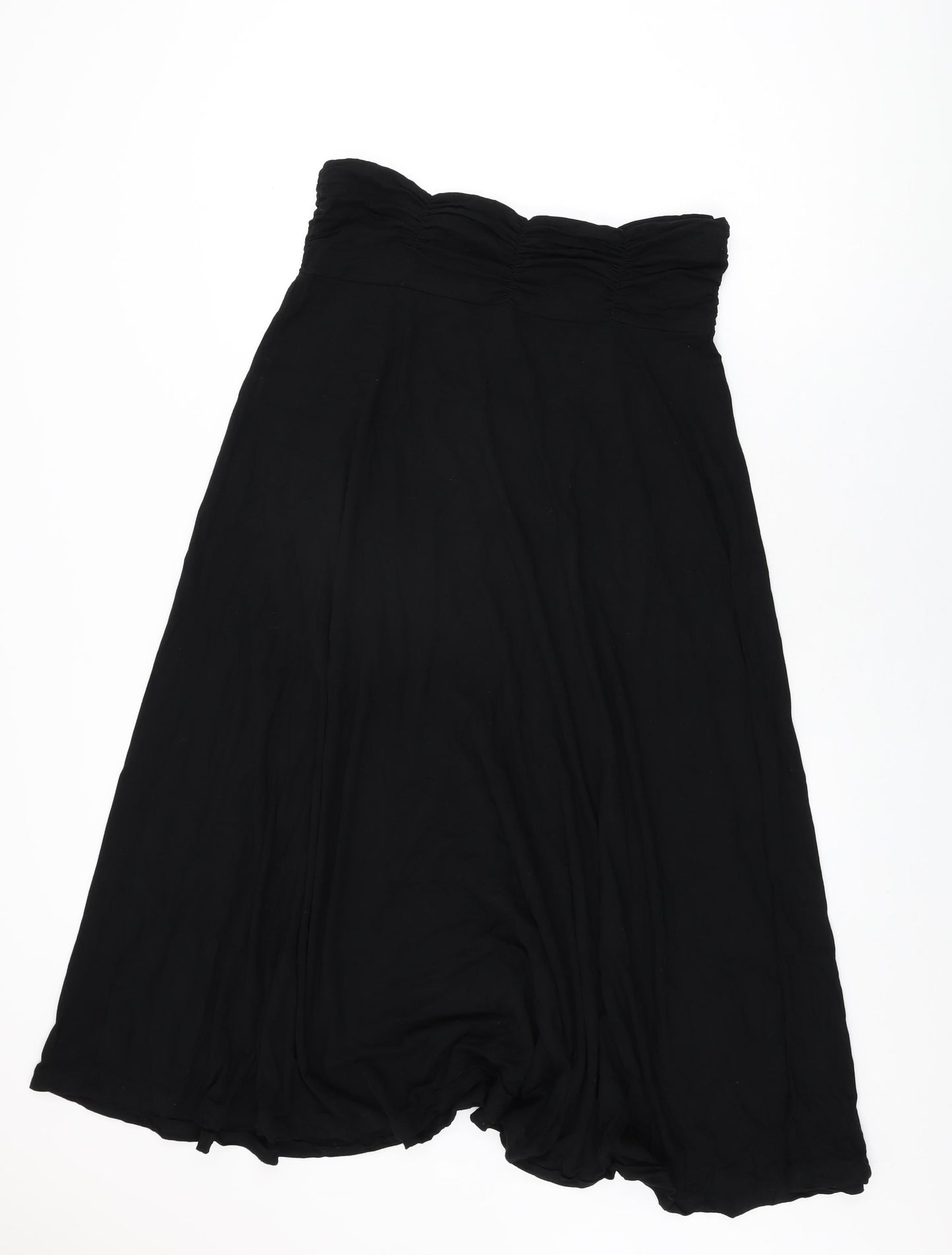 Bailey Womens Black Bamboo Maxi Skirt Size XL