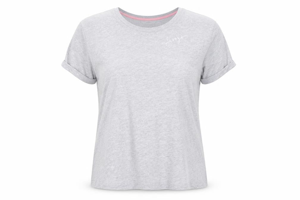 Marks & Spencer Womens Grey Solid Cotton Top Pyjama Top Size XL