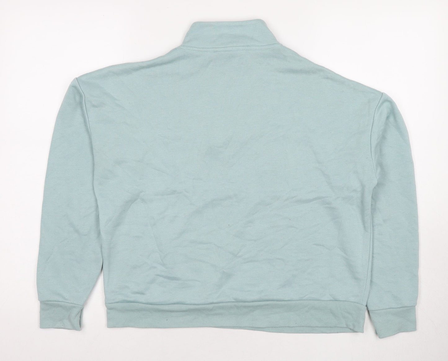 New Look Womens Blue Polyester Pullover Sweatshirt Size 8 Pullover - New York