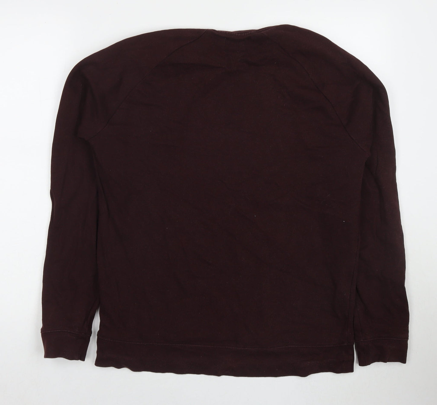 ASOS Mens Red Cotton Pullover Sweatshirt Size M - H