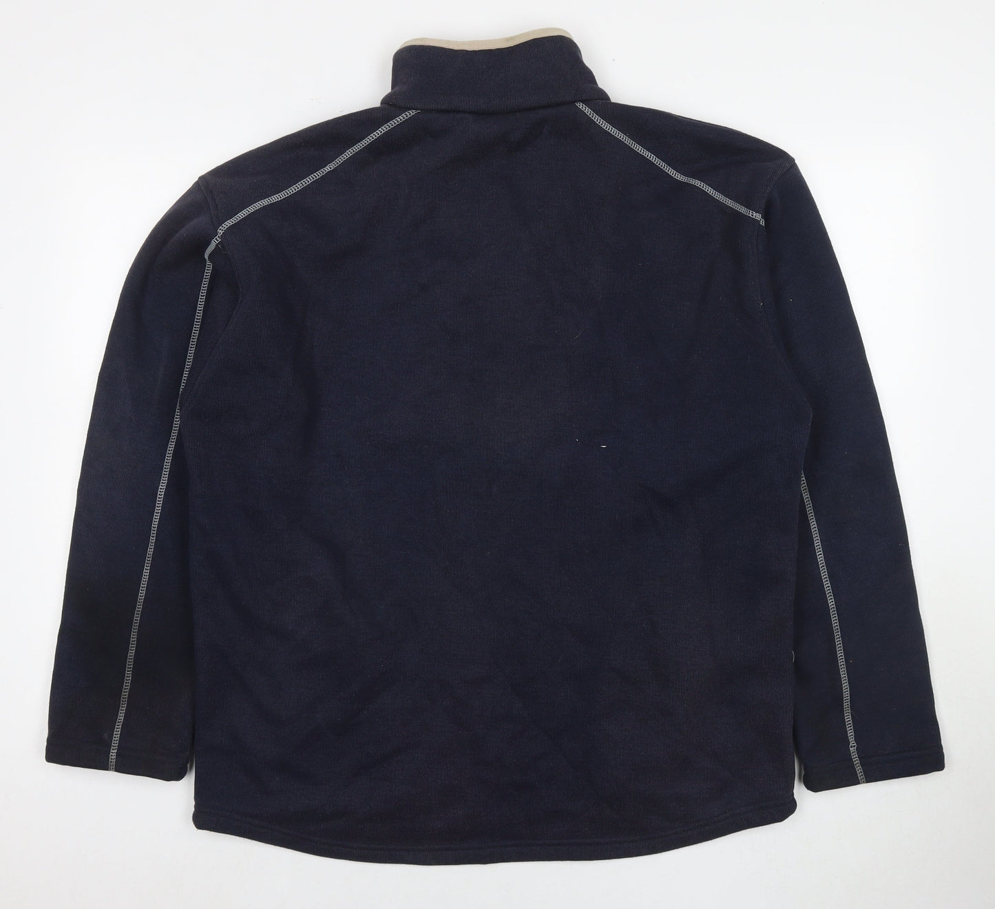 Le Shark Mens Blue Cotton Pullover Sweatshirt Size L