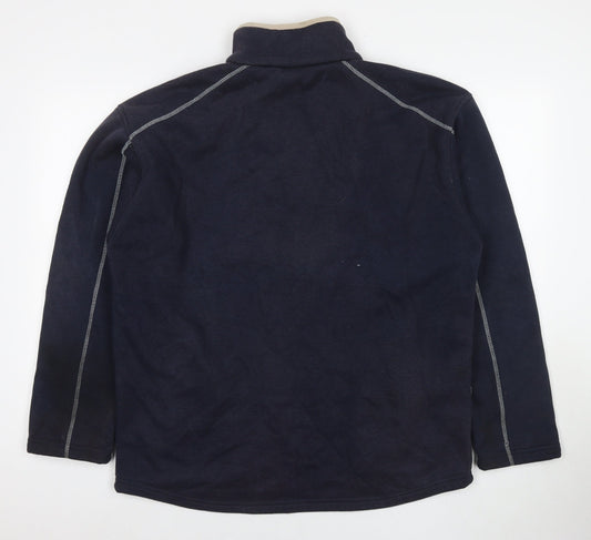 Le Shark Mens Blue Cotton Pullover Sweatshirt Size L
