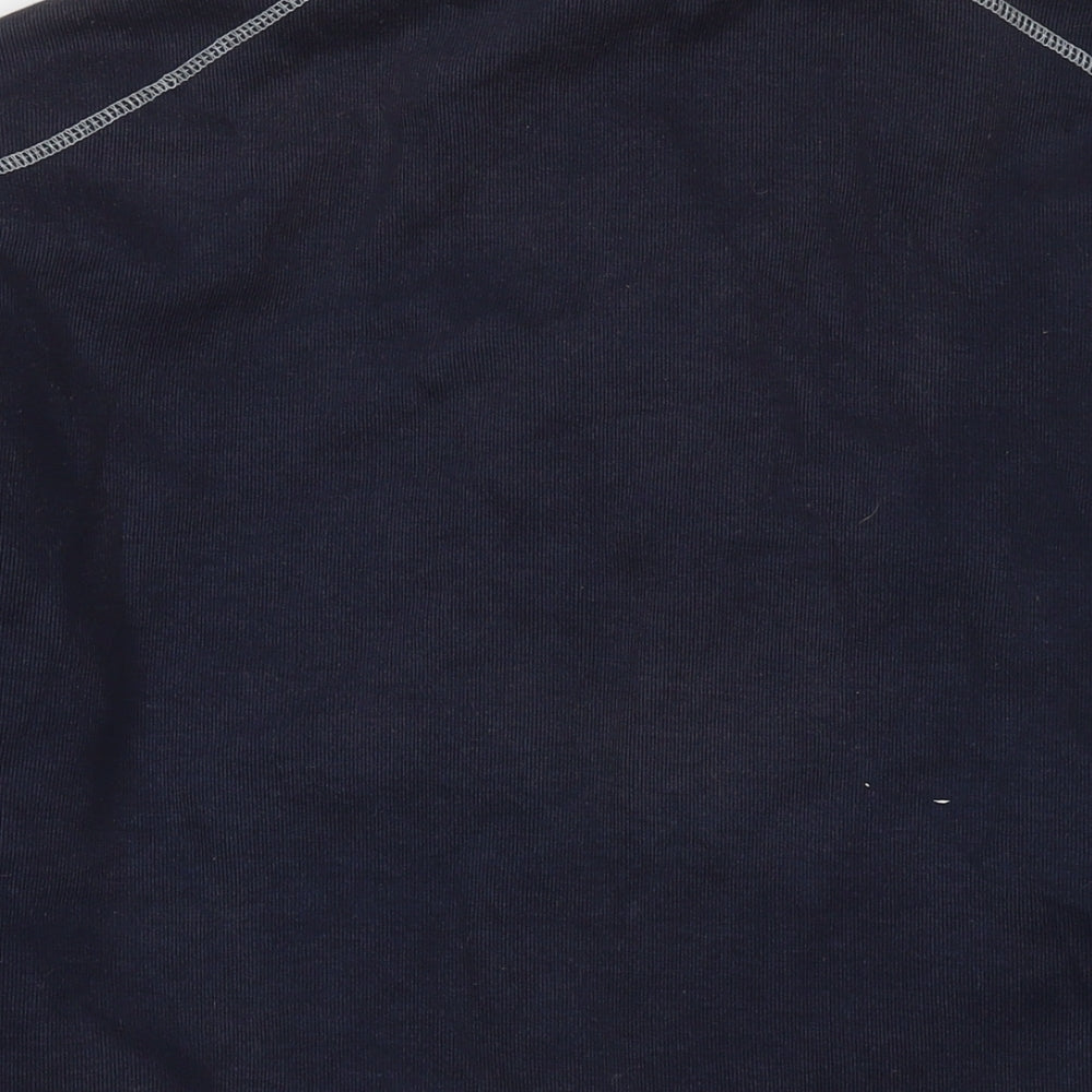 Le Shark Mens Blue Cotton Pullover Sweatshirt Size L