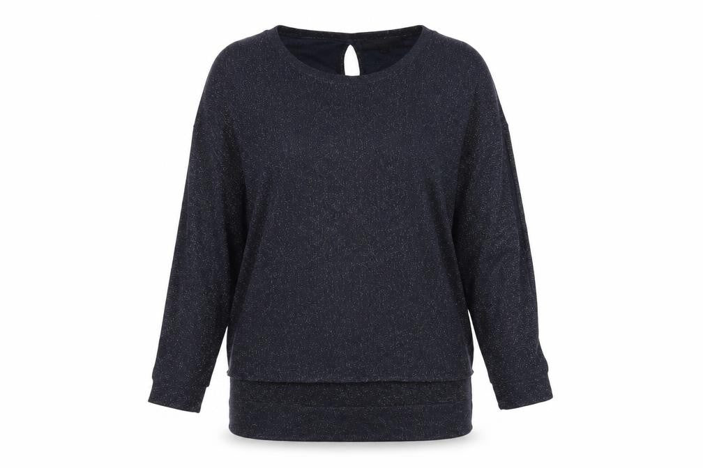 Next Womens Blue Round Neck Viscose Pullover Jumper Size 8