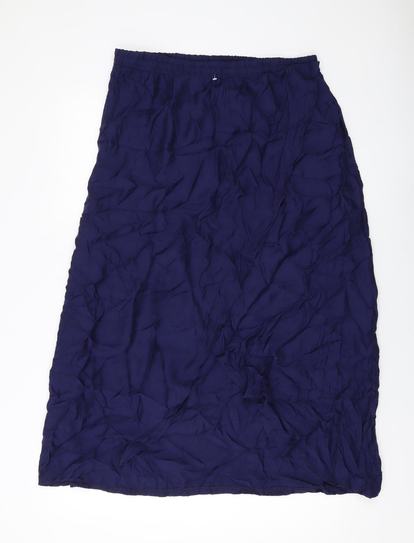 ESMARA Womens Blue Viscose A-Line Skirt Size 18