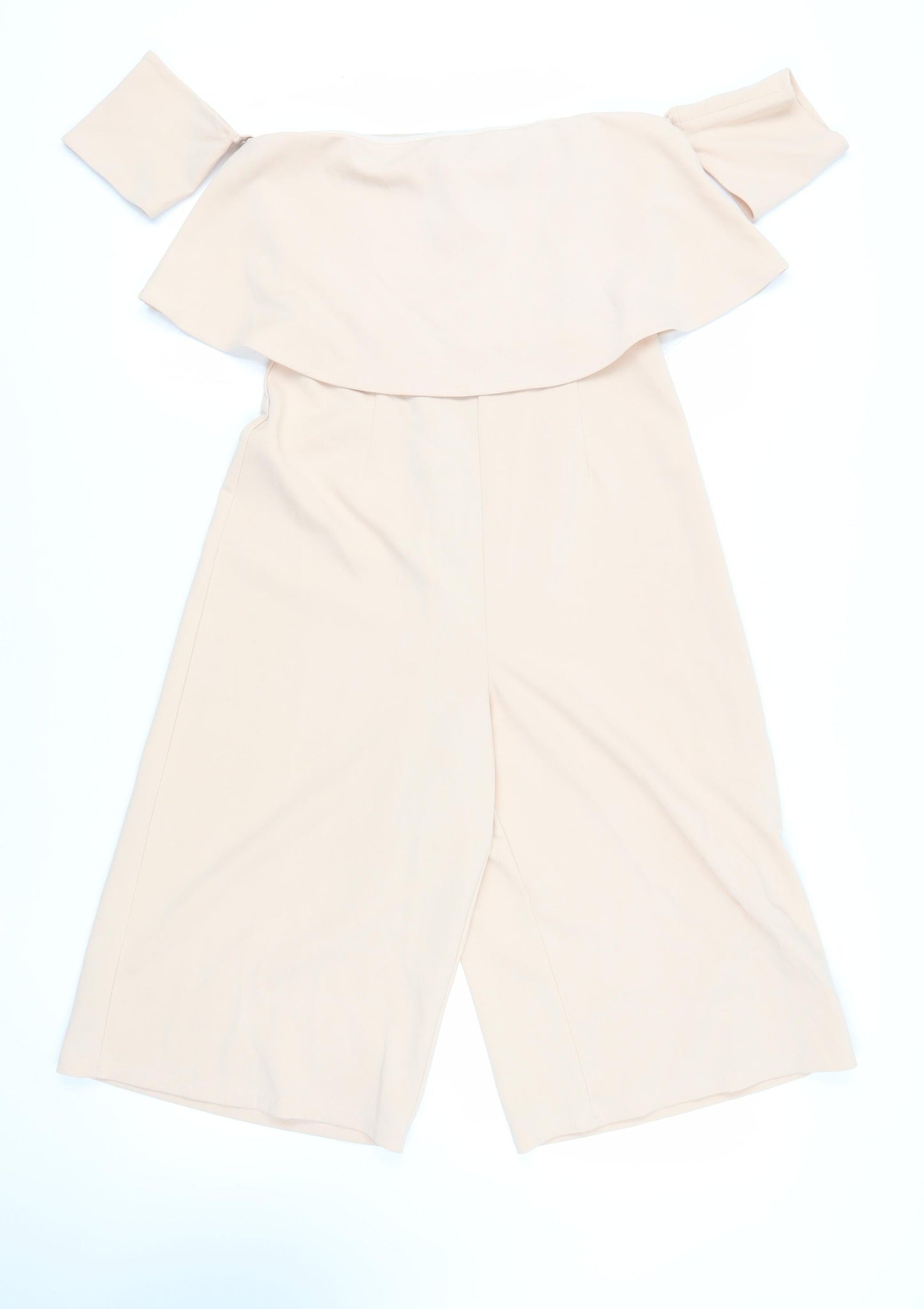 Missguided Womens Pink Polyester Jumpsuit One-Piece Size 10 L20 in