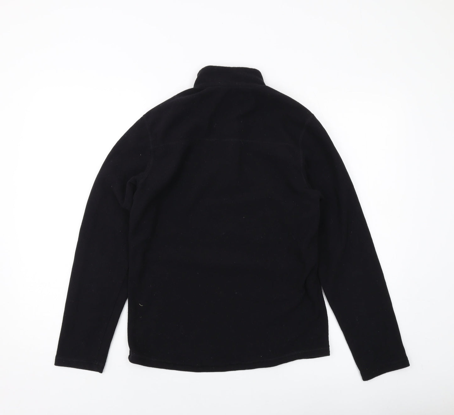 Quechua Womens Black Polyester Pullover Sweatshirt Size S Zip