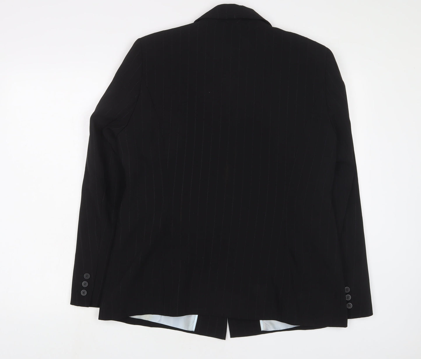 Bonmarché Womens Black Jacket Blazer Size 16 Button