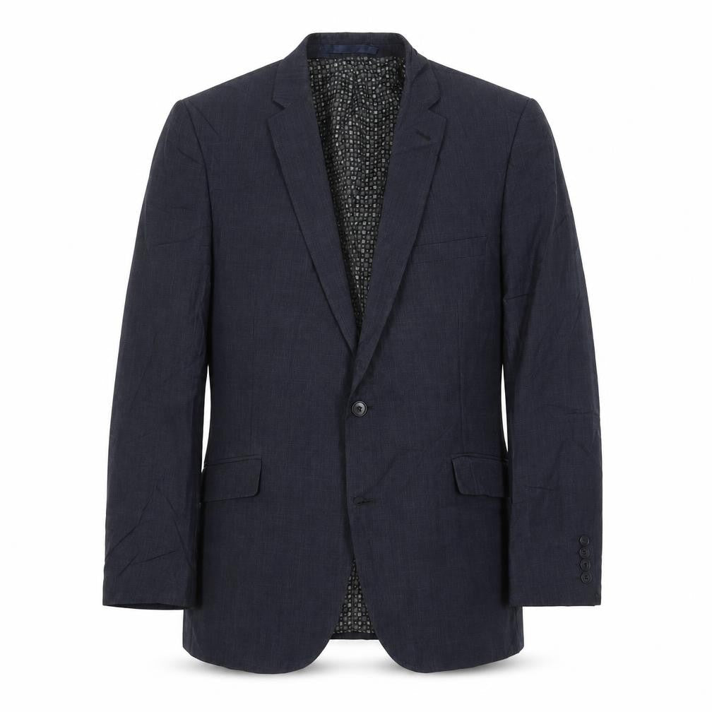 Mens 44 Chest Regular Racing Green Blue Two-Button
