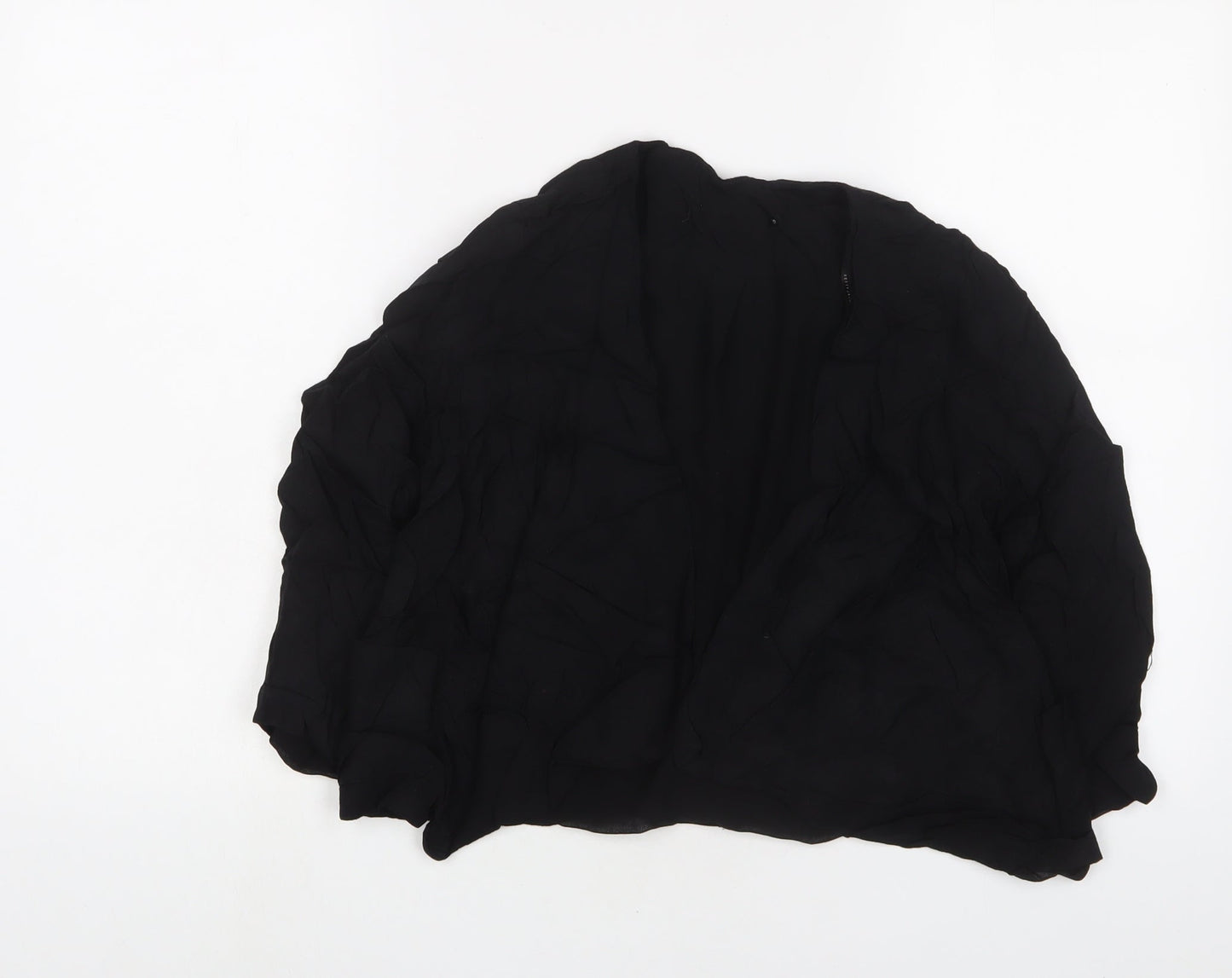 Debenhams Womens Black Jacket Blazer Size 8 - Open