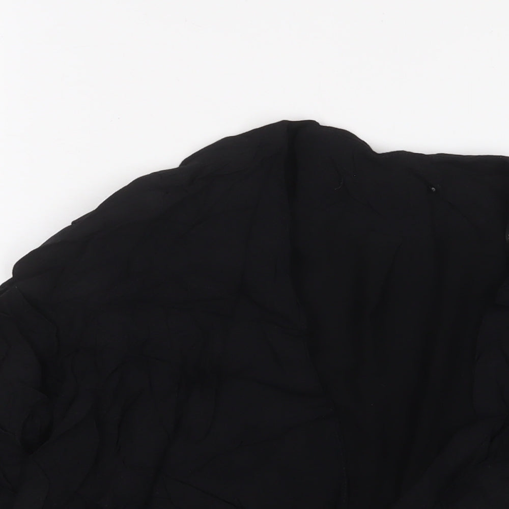 Debenhams Womens Black Jacket Blazer Size 8 - Open