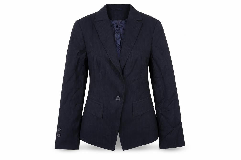 Next Womens Blue Jacket Blazer Size 10 Button