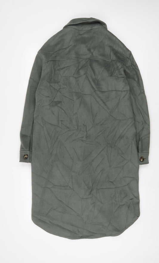 Marks and Spencer Womens Green Jacket Size XS Button