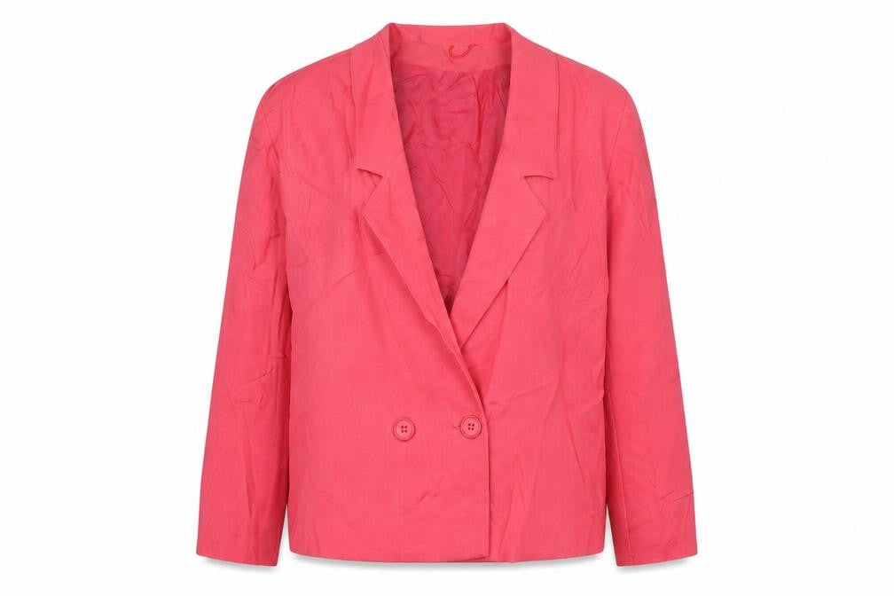 Richards Womens Pink Jacket Blazer Size 10 Button