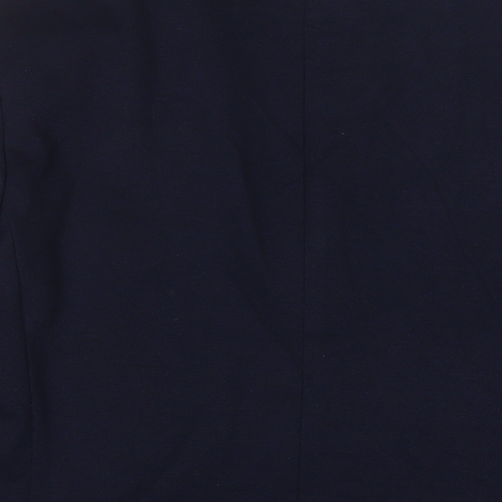 Marks and Spencer Mens Blue Polyamide Jacket Suit Jacket Size 42 Regular