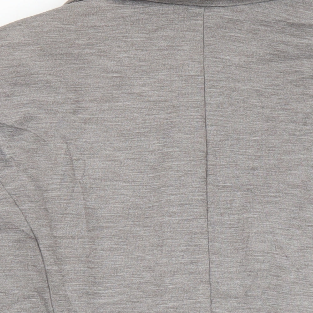 H&M Womens Grey Jacket Blazer Size 10