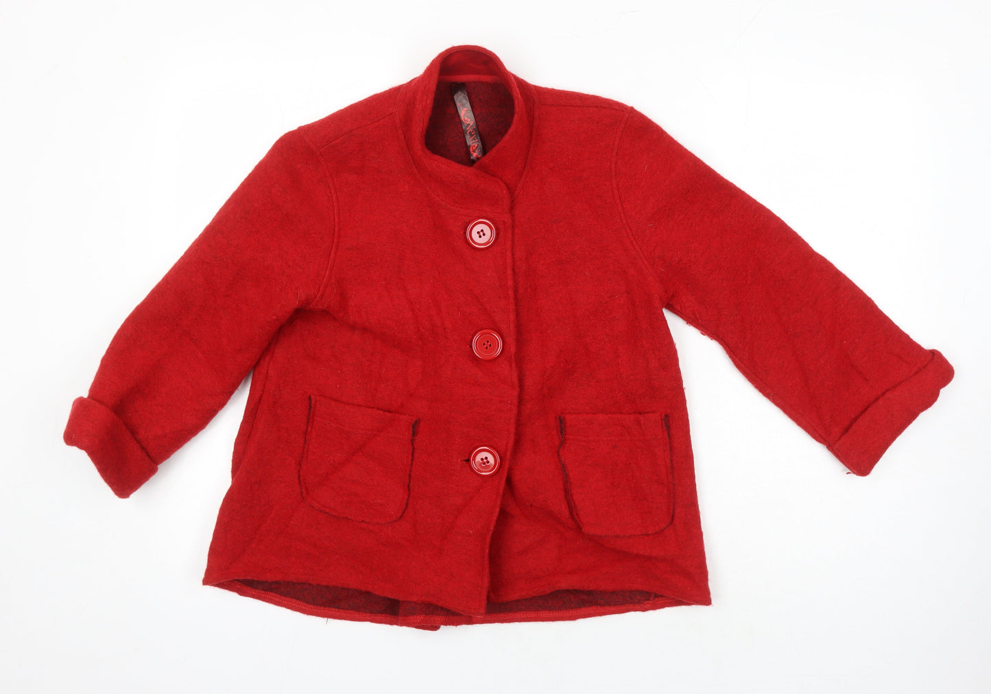 NEXT Womens Purple Herringbone Jacket Size 12 - Slight Bobbling