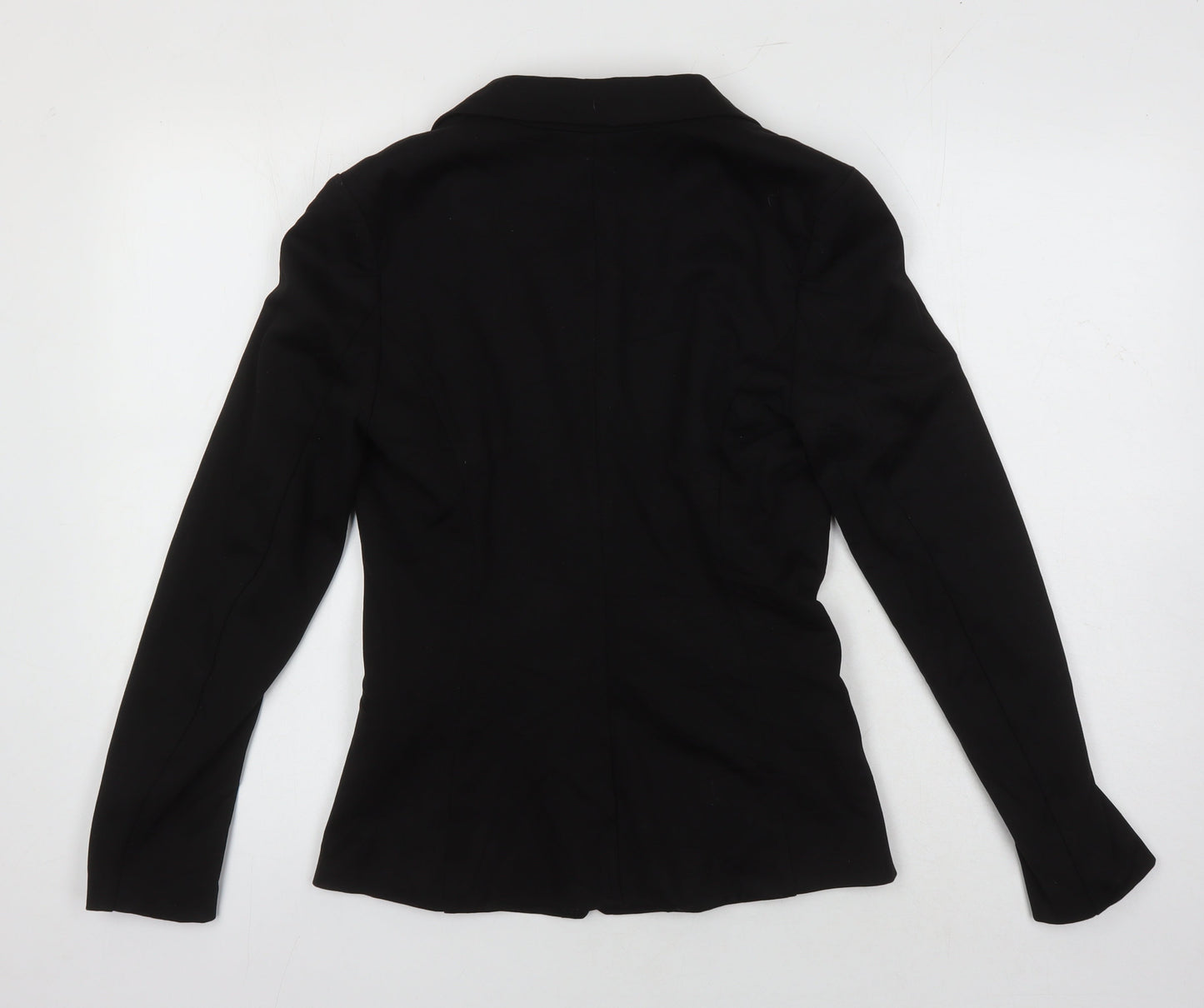 H&M Womens Black Jacket Blazer Size 8