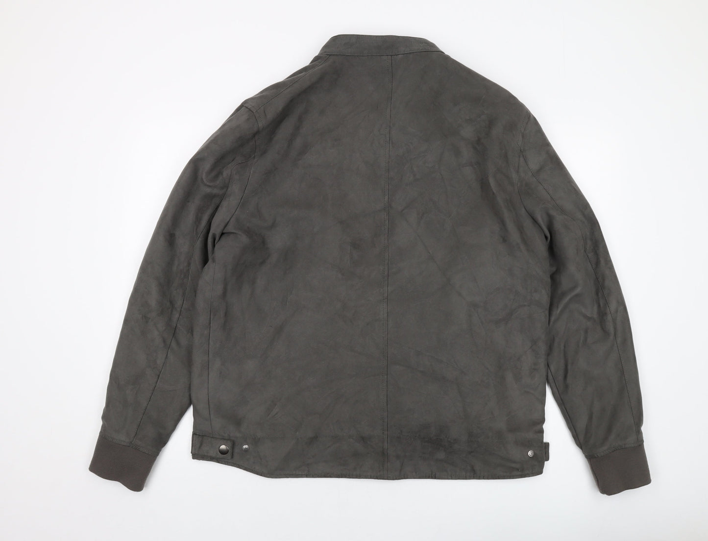 Marks and Spencer Mens Grey Jacket Size XL Zip