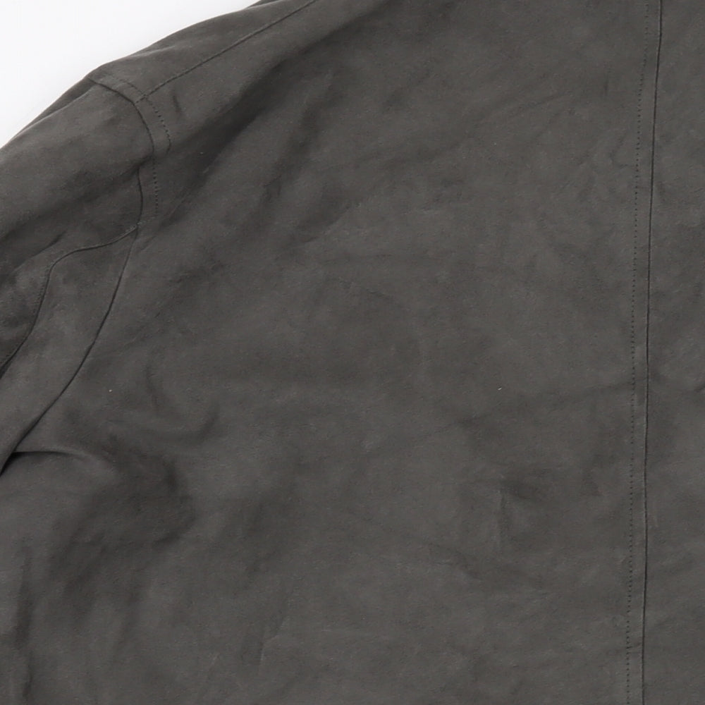 Marks and Spencer Mens Grey Jacket Size XL Zip
