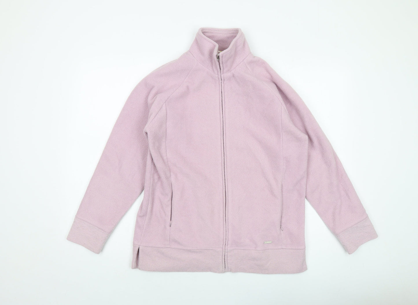 Alice Collins Womens Pink Jacket Size 12 Zip