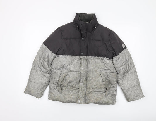 Gap Boys Grey Jacket Size 8-9 Years Zip