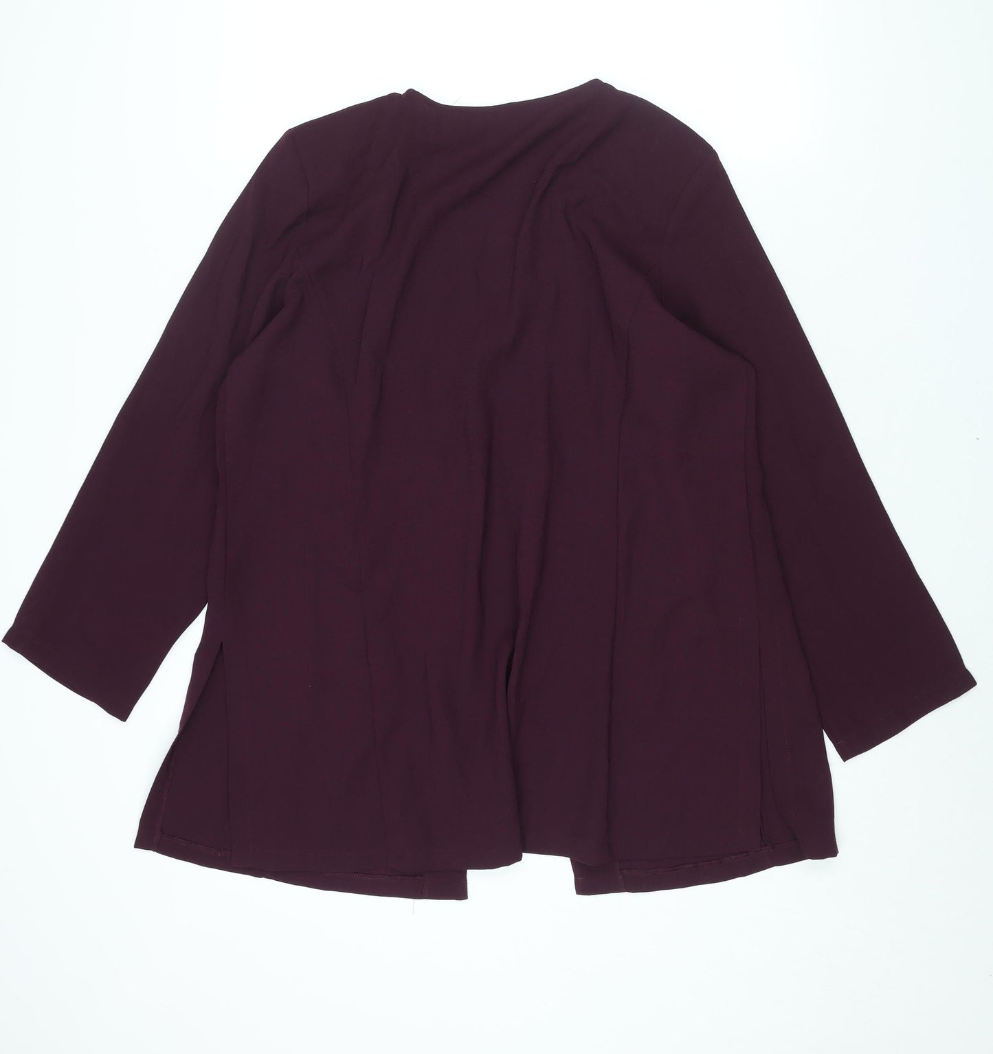 Berkertex Womens Purple Jacket Size 20 Button