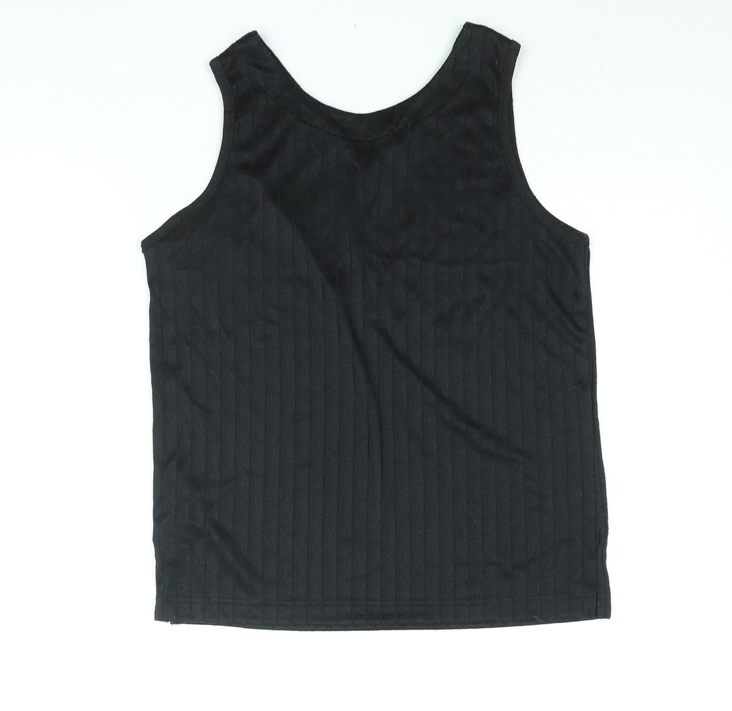 Paramour Womens Black Polyester Camisole Blouse Size S V-Neck - Size S-M
