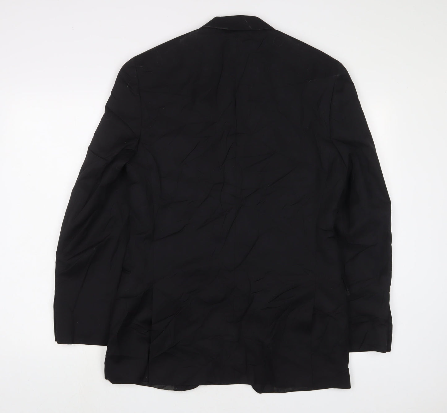 Alfani Mens Black Wool Jacket Suit Jacket Size 38 Regular