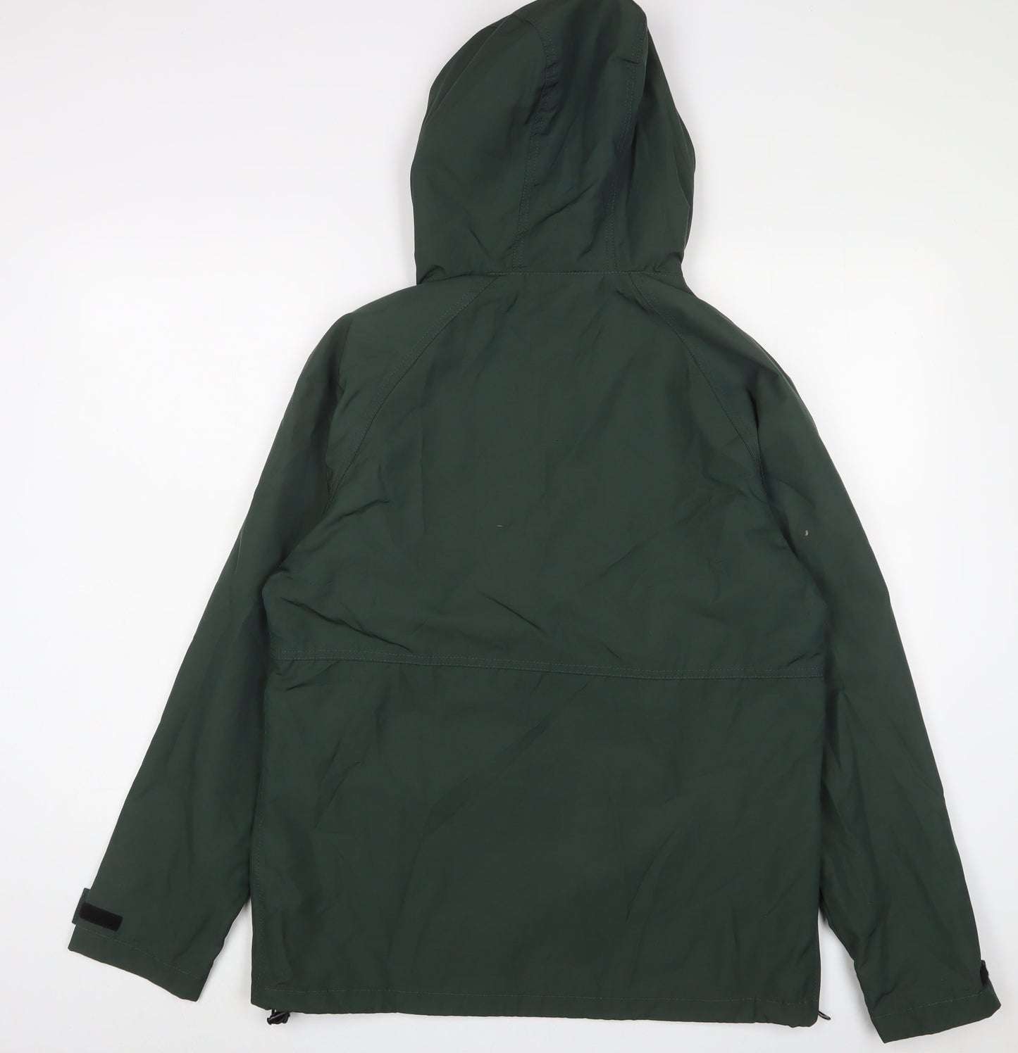 H&M Mens Green Windbreaker Jacket Size S Zip